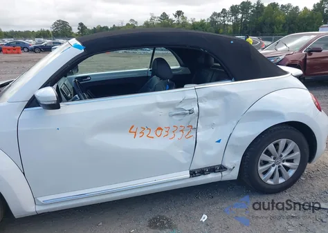 2018 Volkswagen Beetle 2.0T Coast/2.0T S/2.0T Se из США, поврежденный, VIN 3VW5DAAT6JM514875